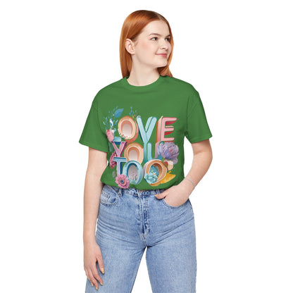 Natural Cotton Tee Shirt - Love Story Collection Printify