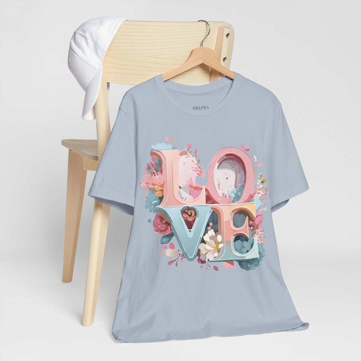 Natural Cotton Tee Shirt - Love story Collection