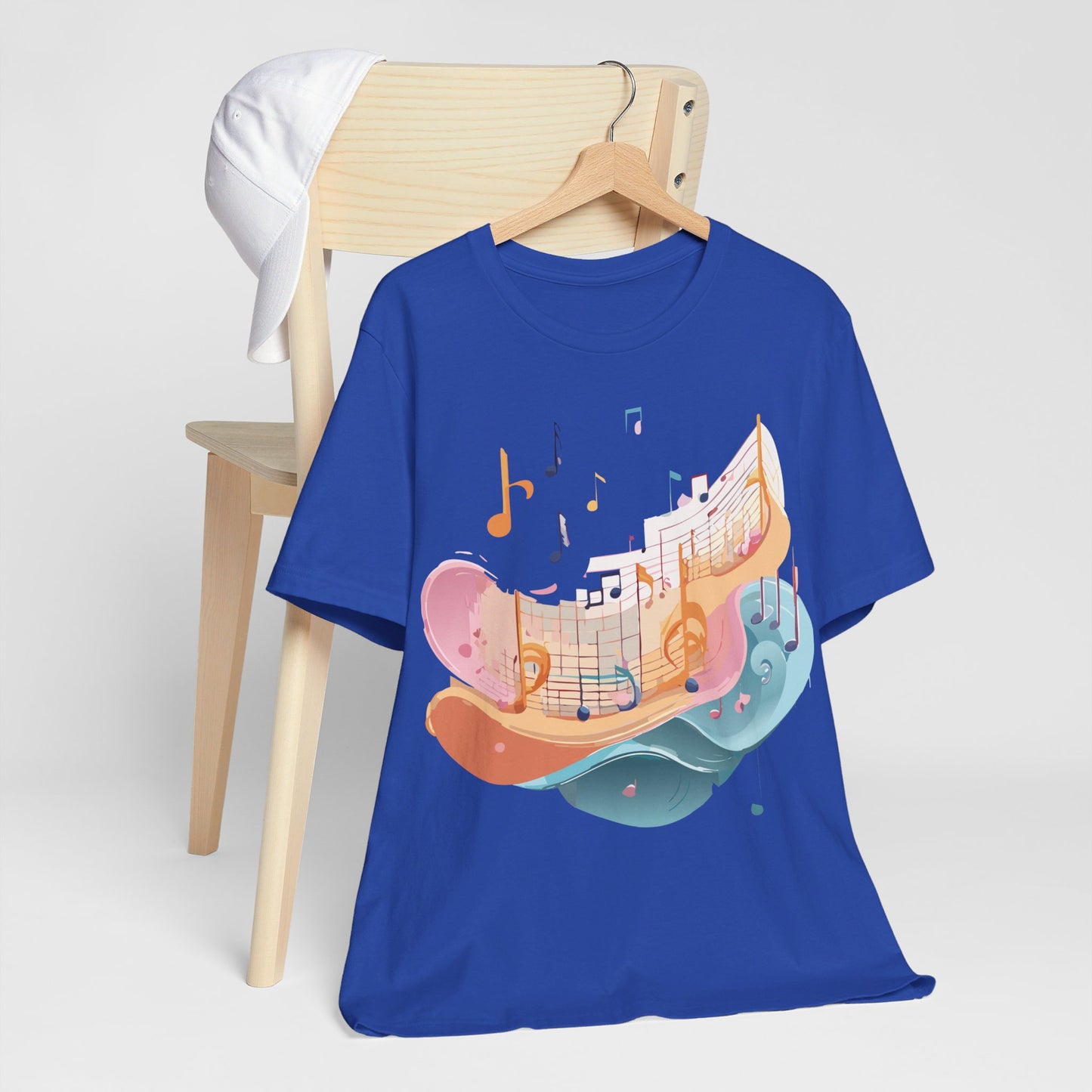 Natural Cotton Tee Shirt - Music Collection