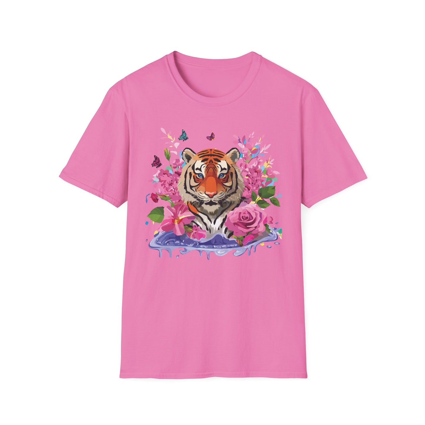 Tiger Shirt, Shirt with Tiger, Animal Tee, Shirt with Animals