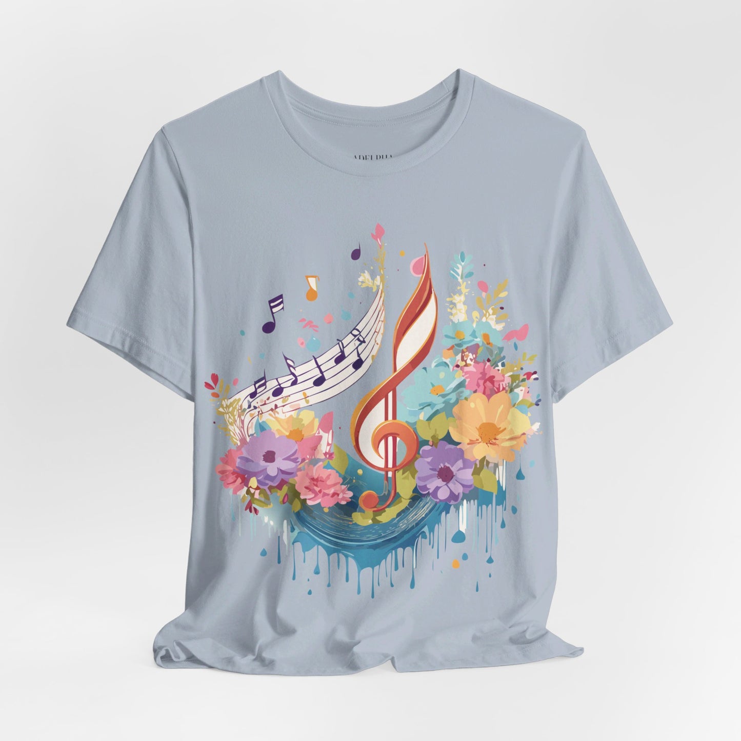 T-shirt en coton naturel - Collection Musique