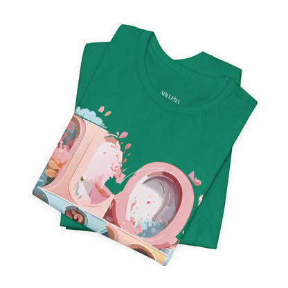 Natural Cotton Tee Shirt - Love Story Collection Printify