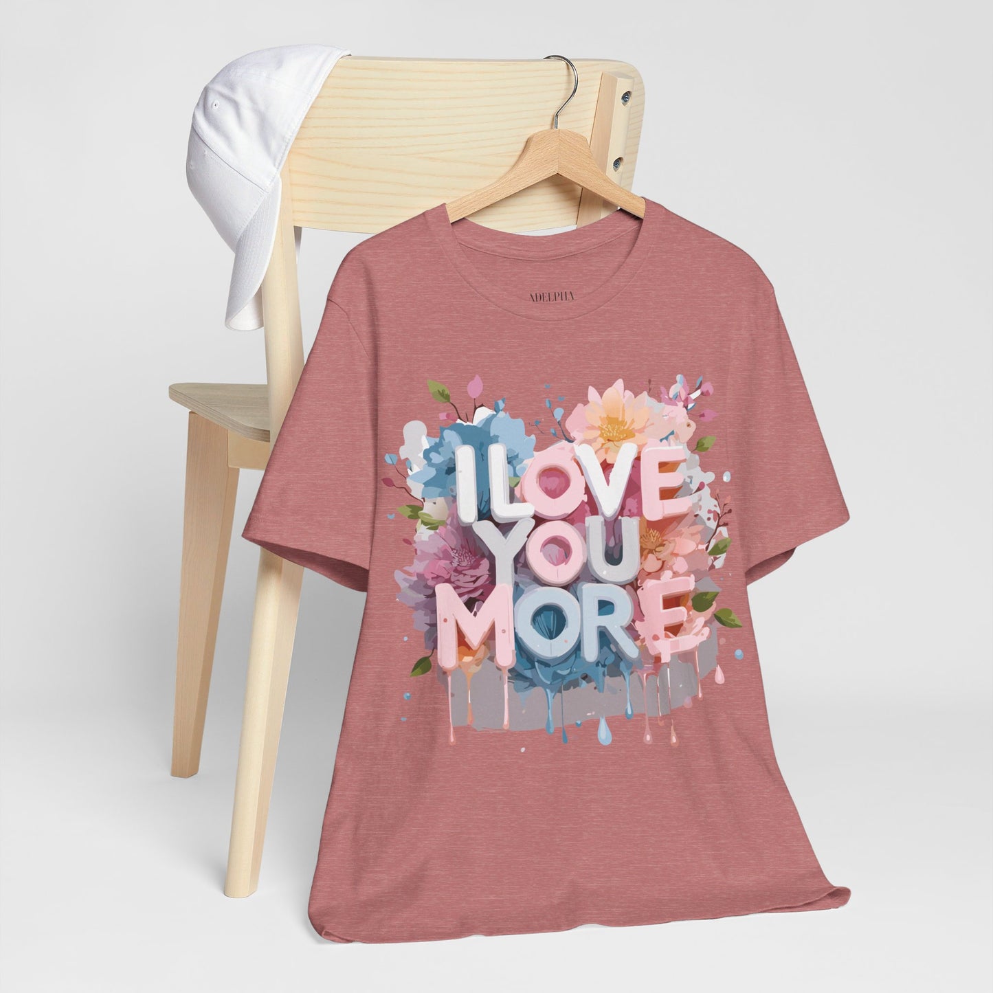 T-shirt en coton naturel - Collection Love story