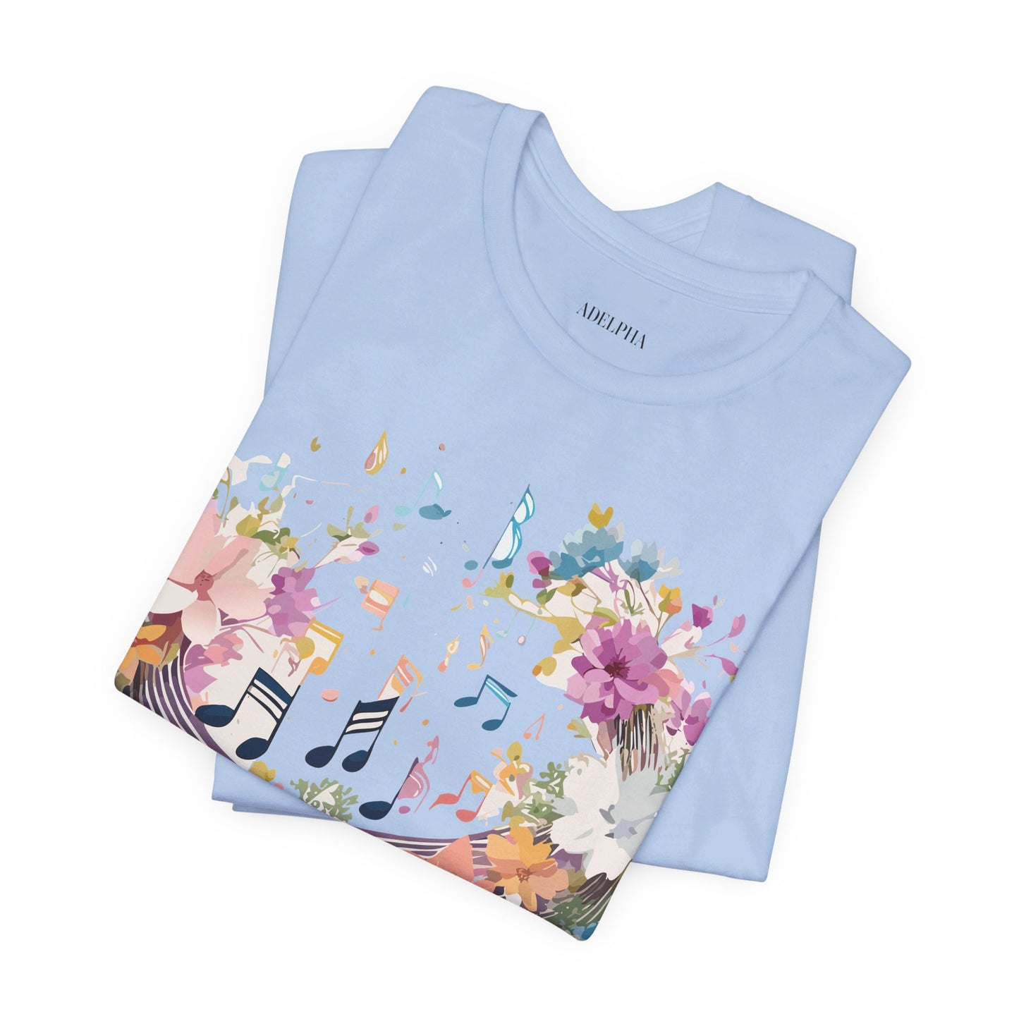 Natural Cotton Tee Shirt - Music collection