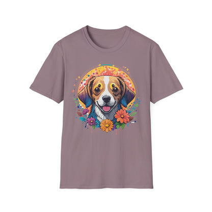 Dog Shirt Unisex Animal Tee Gildan 64000 Softstyle Ring Spun Cotton