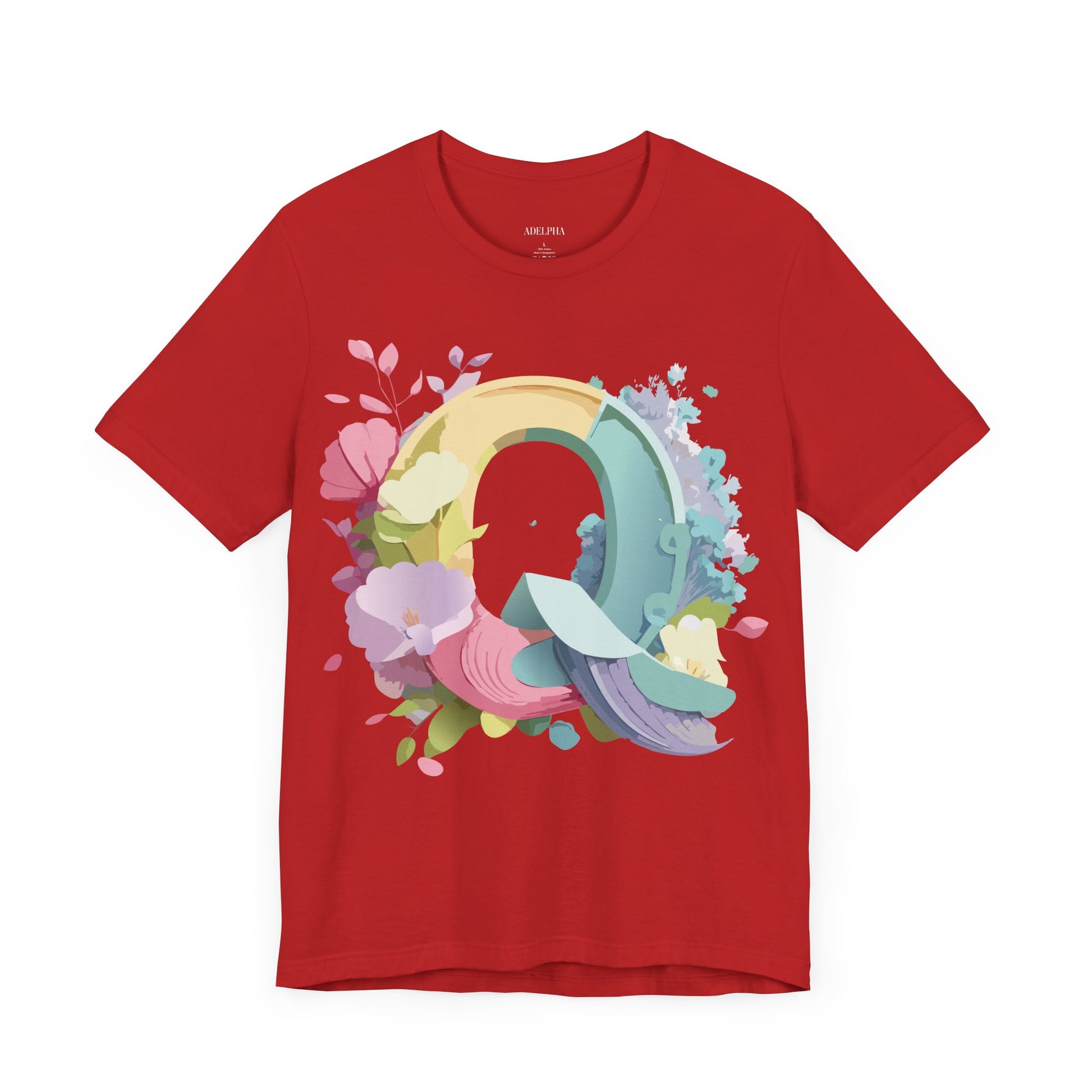 Letter Shirt, Letter Q Shirt - ADELPHA