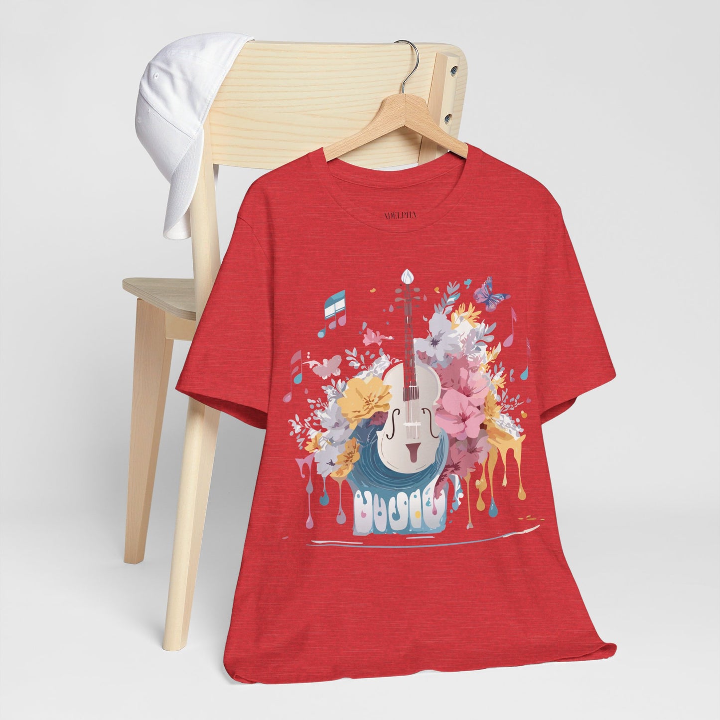 Natural Cotton Tee Shirt - Music collection