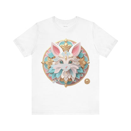 Natural Cotton Tee Shirt - Medallion Collection Printify
