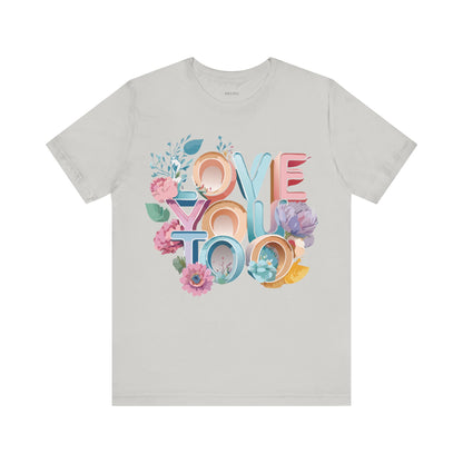 Natural Cotton Tee Shirt - Love story Collection Printify