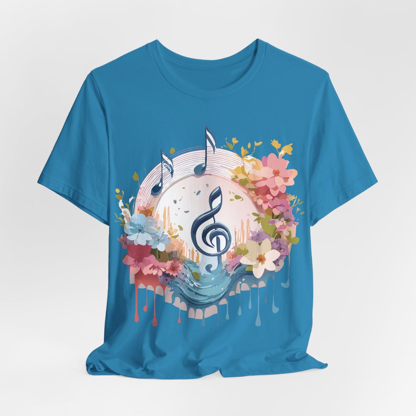 T-shirt en coton naturel - Collection Musique