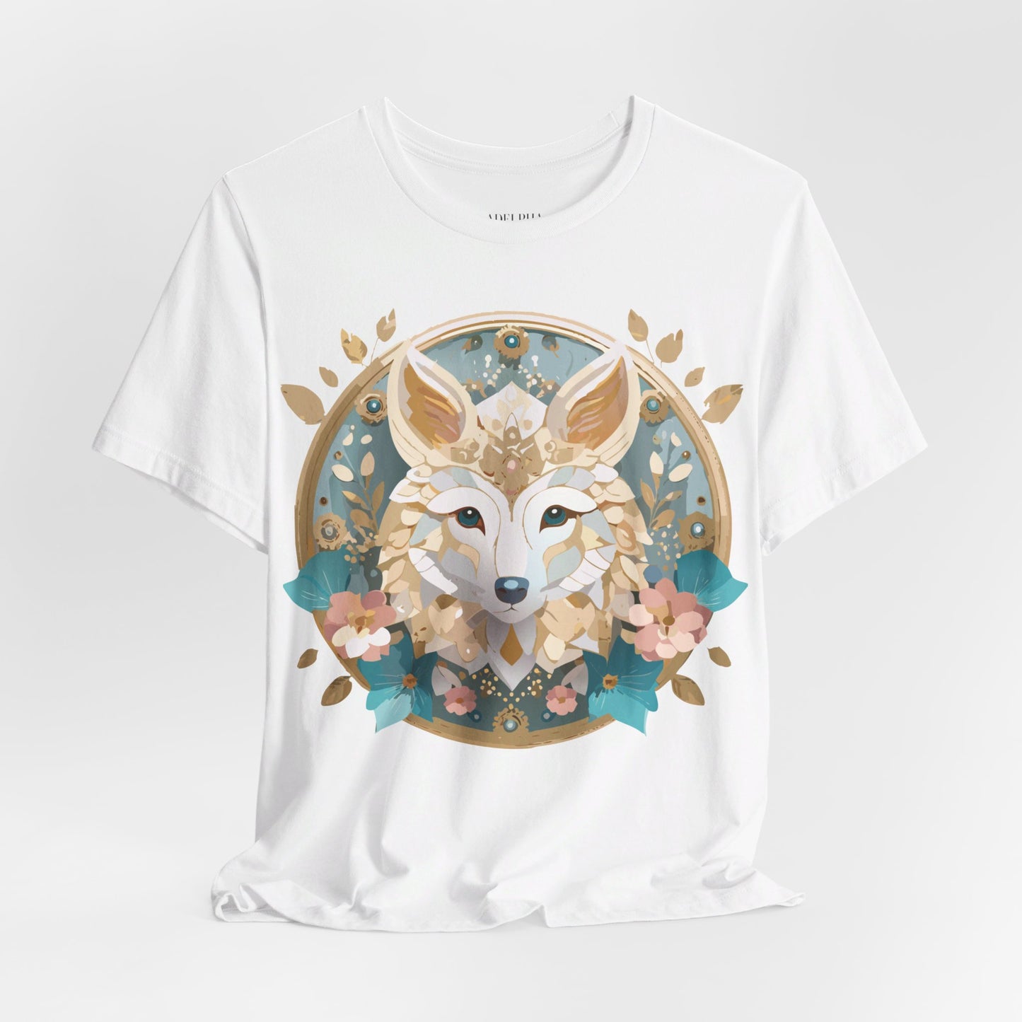 T-Shirt aus natürlicher Baumwolle – Medallion-Kollektion