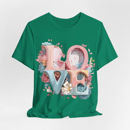 Natural Cotton Tee Shirt - Love Story Collection Printify