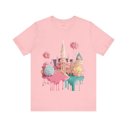 Natural Cotton Tee Shirt - Beautiful Places Collection - Vienna Printify