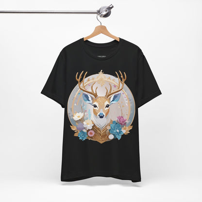 Natural Cotton Tee Shirt - Medallion Collection Printify