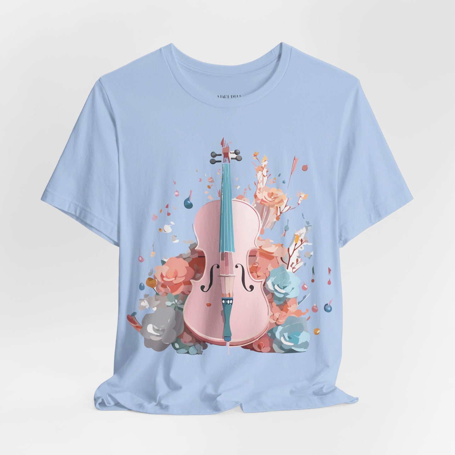 Natural Cotton Tee Shirt - Music collection