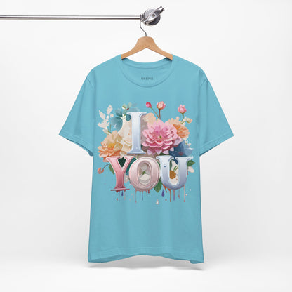 Natural Cotton Tee Shirt - Love story Collection Printify