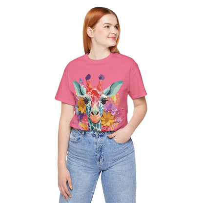 Shirt with Animals | Giraffe Printify