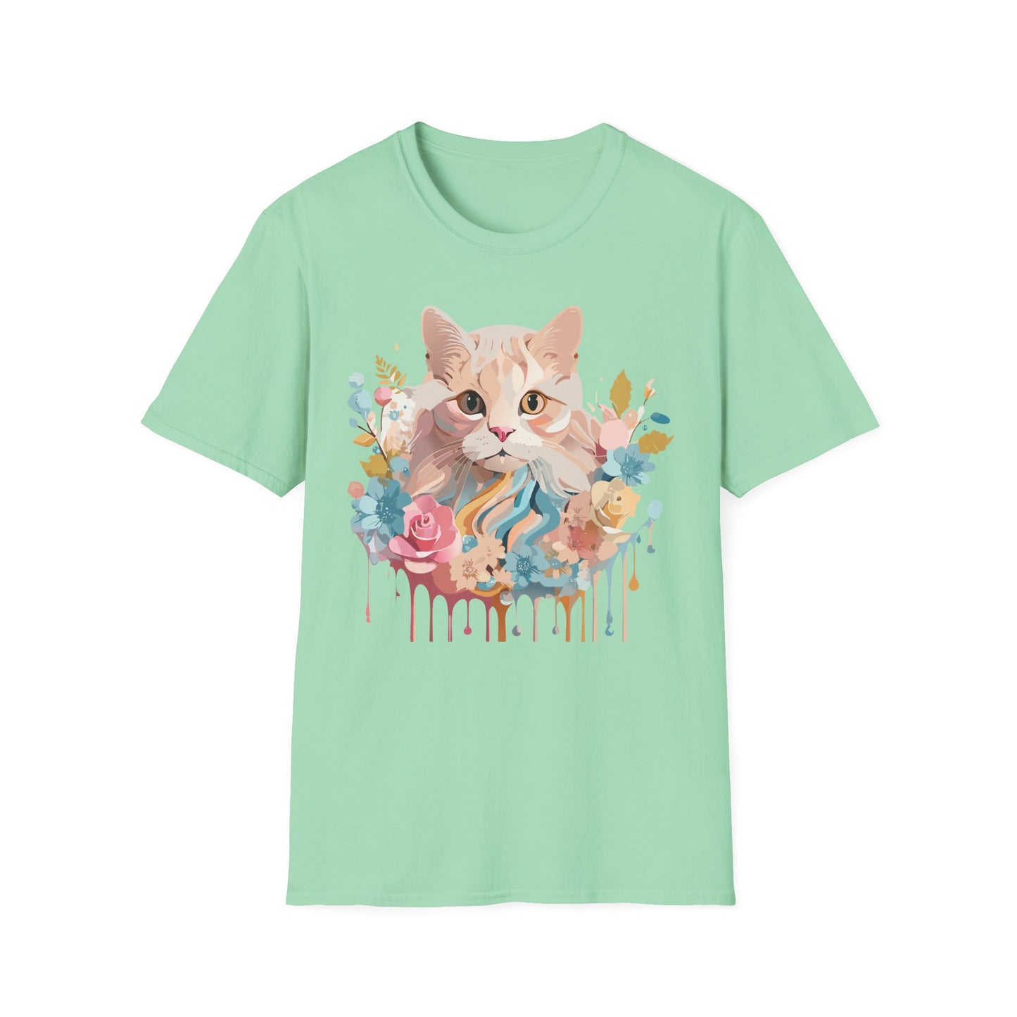 Cat Shirt, Shirt with Cat, Cats Tee, Kitten Tee