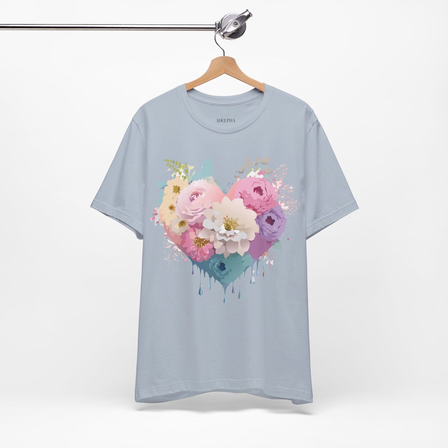 T-shirt en coton naturel - Collection Love story