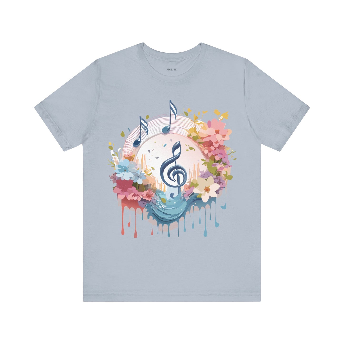 T-shirt en coton naturel - Collection Musique