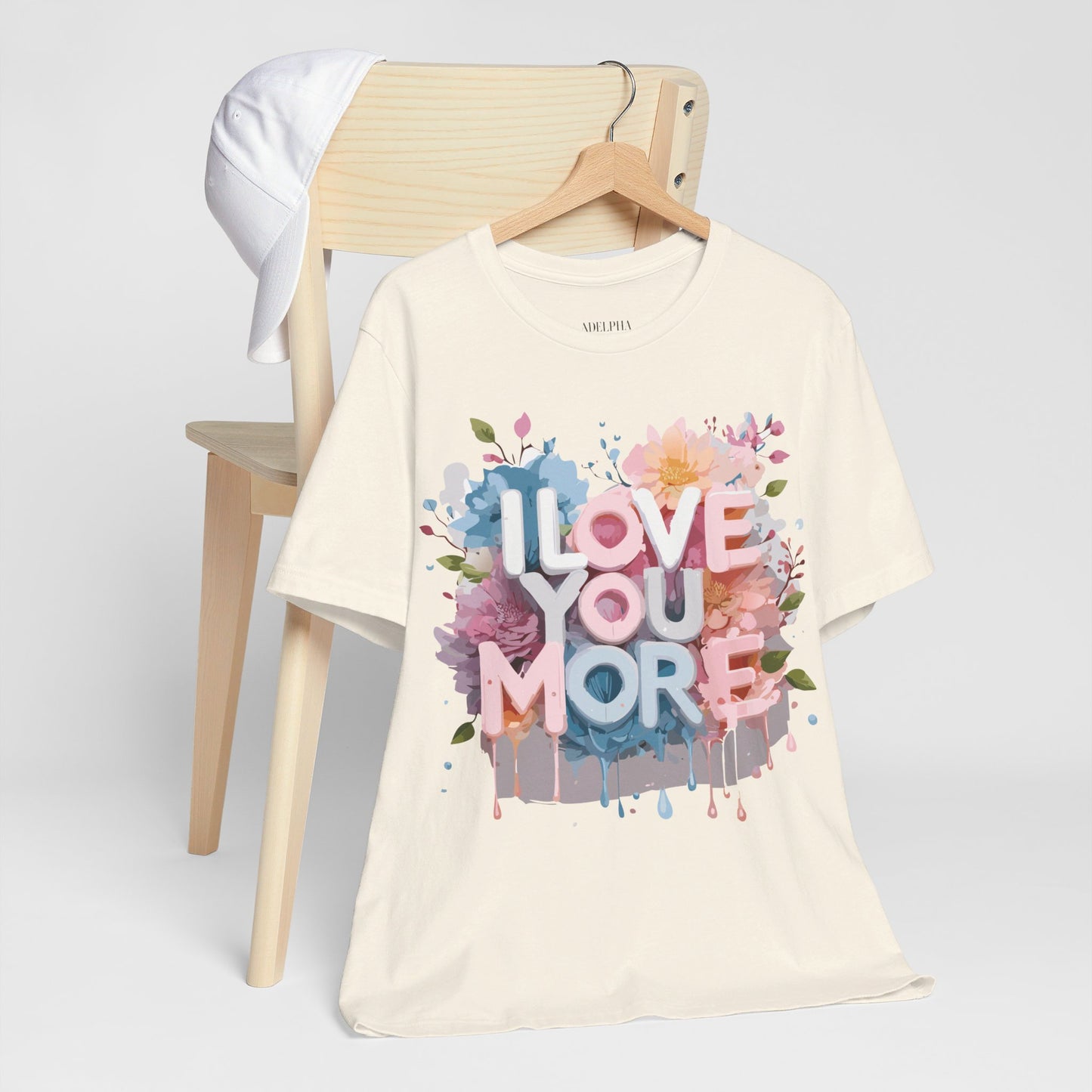 T-shirt en coton naturel - Collection Love story