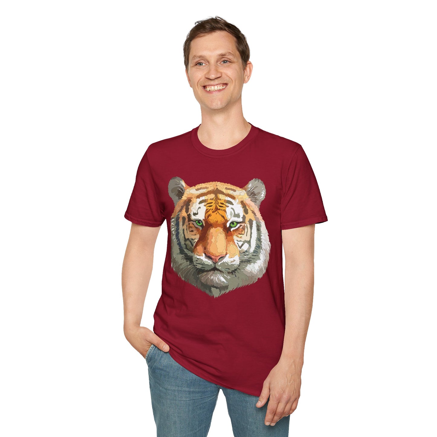 Tiger Shirt, Shirt with Tiger, Animal Tee, Shirt with Animals