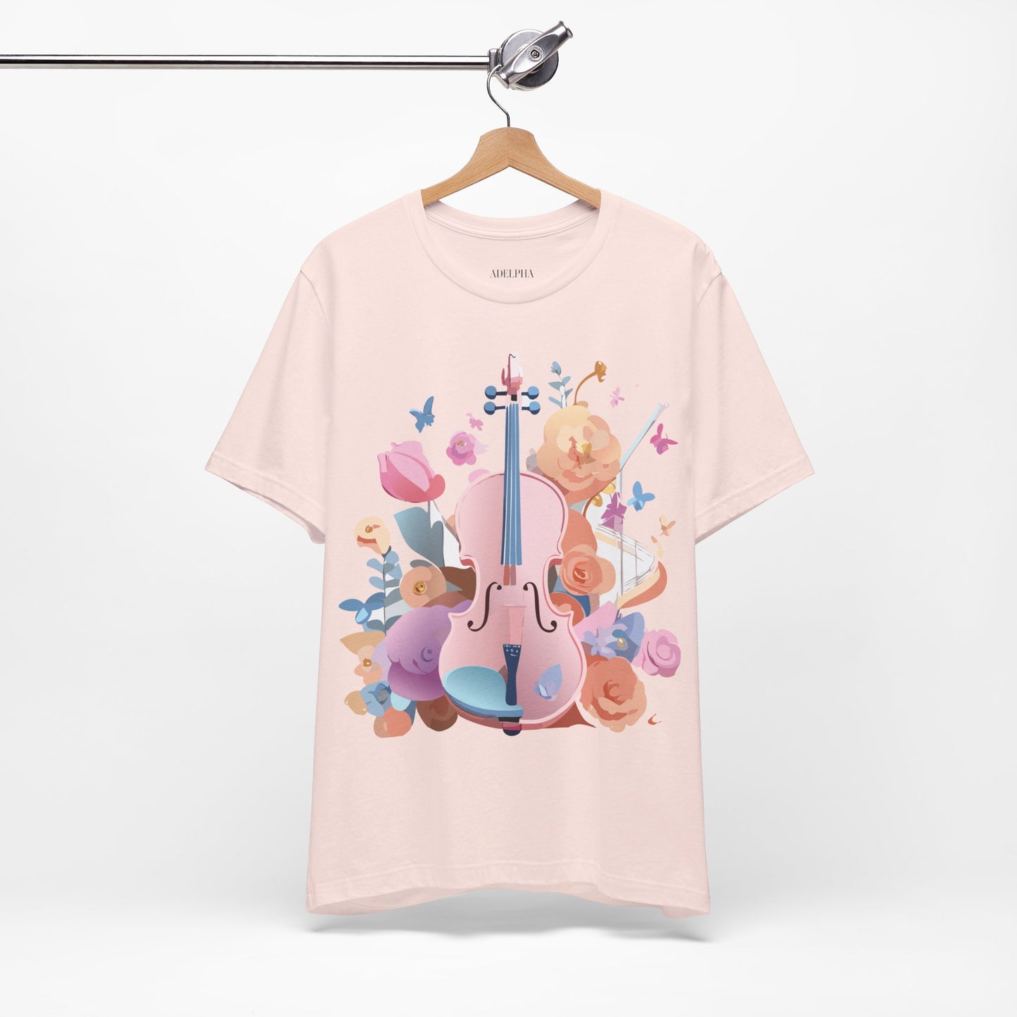 Natural Cotton Tee Shirt - Music collection