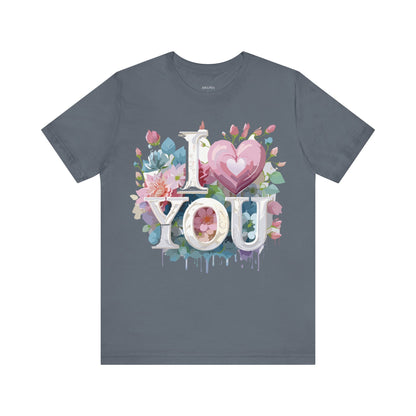 Natural Cotton Tee Shirt - Love Story Collection Printify