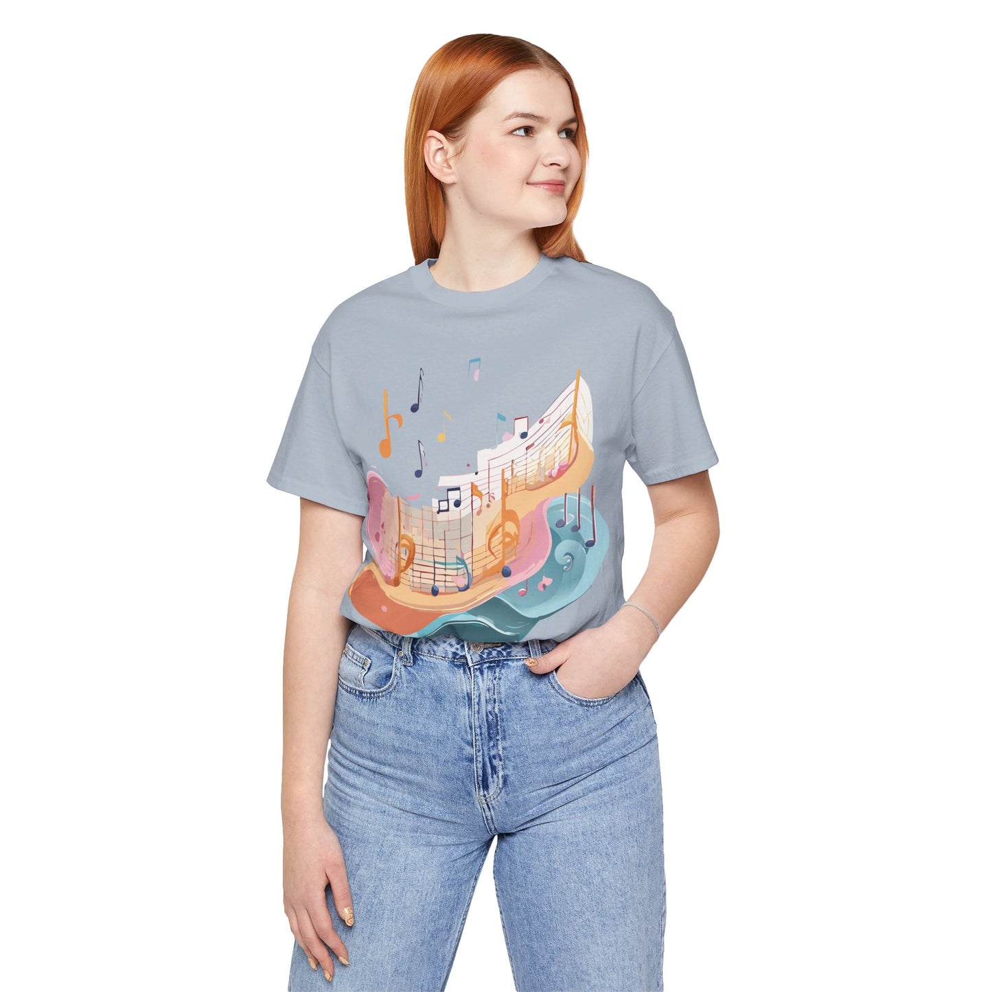 T-shirt en coton naturel - Collection Musique