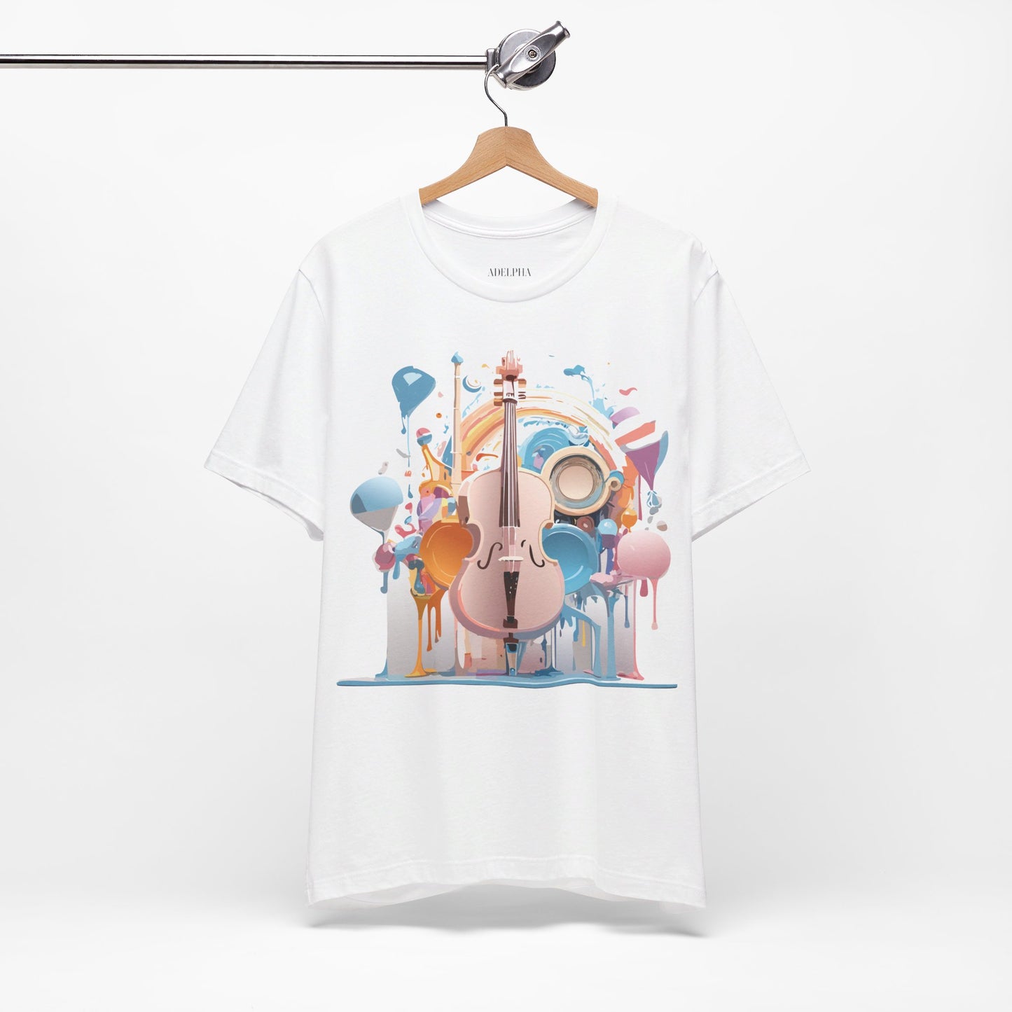 Natural Cotton Tee Shirt - Music collection