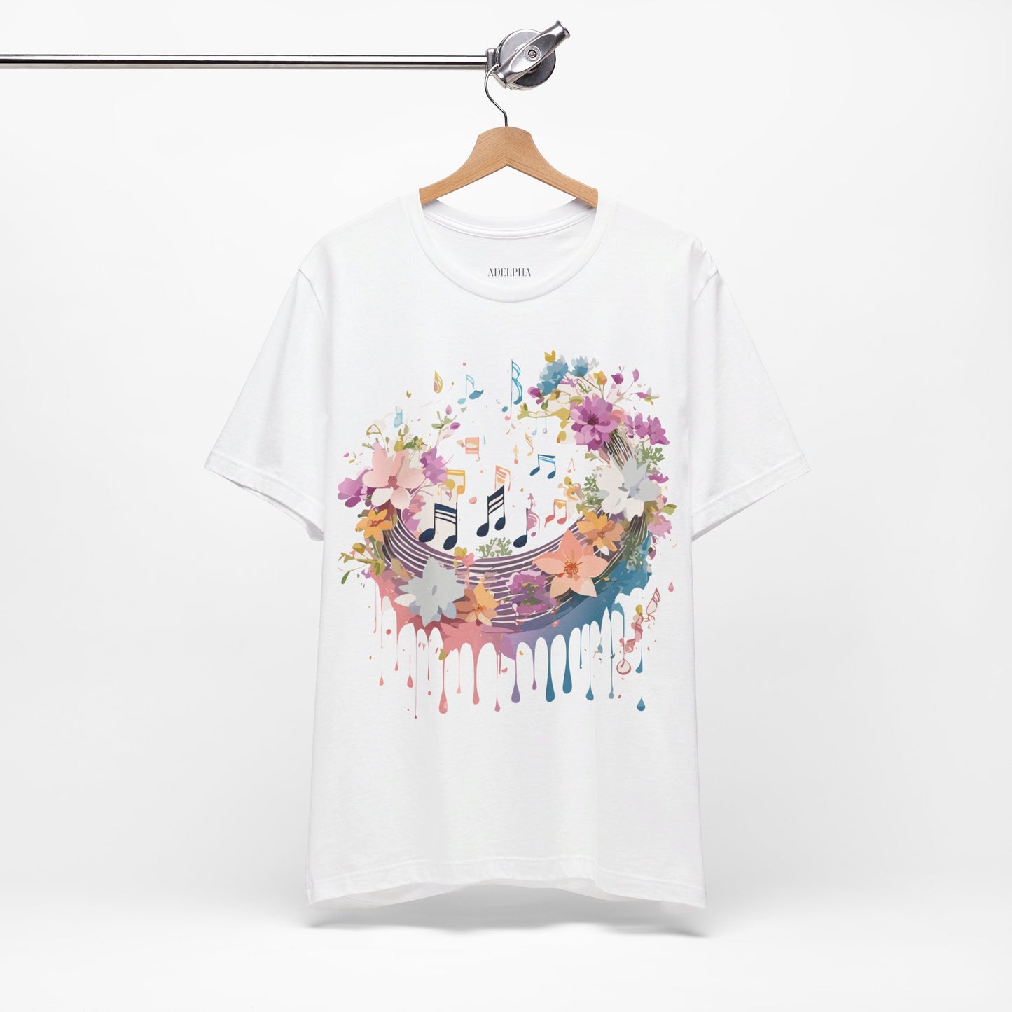 Natural Cotton Tee Shirt - Music collection