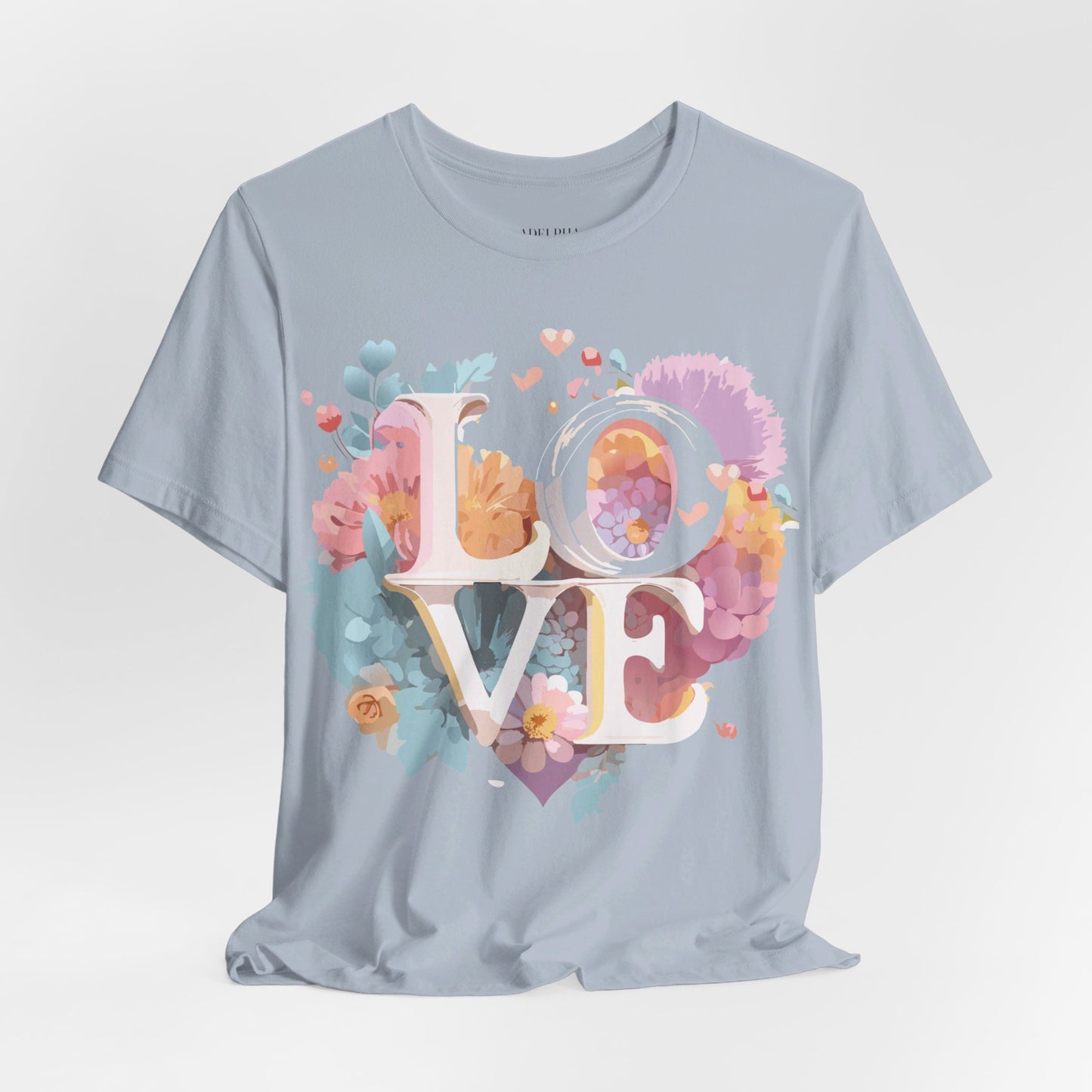 T-Shirt aus natürlicher Baumwolle – Love Story-Kollektion