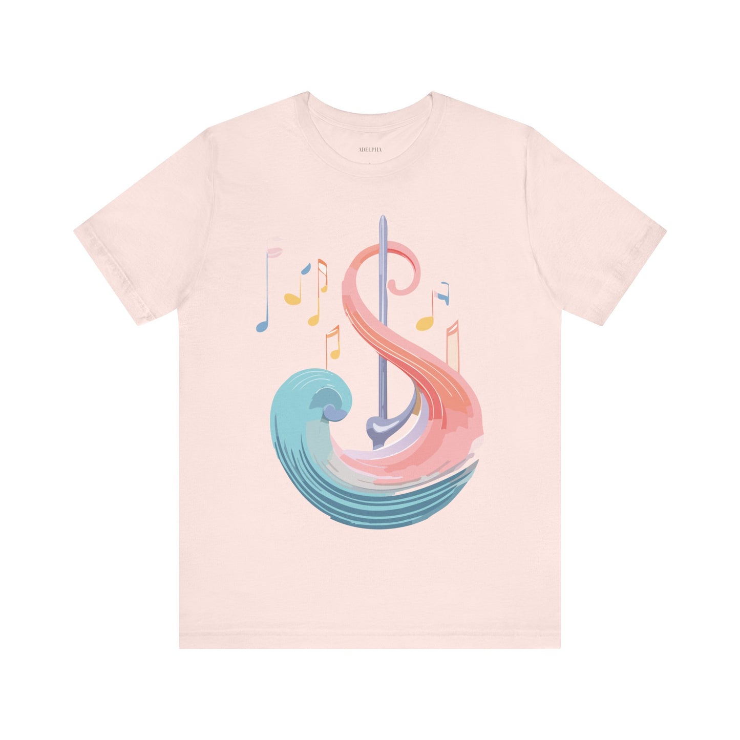 T-shirt en coton naturel - Collection Musique