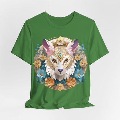 Natural Cotton Tee Shirt - Medallion Collection Printify