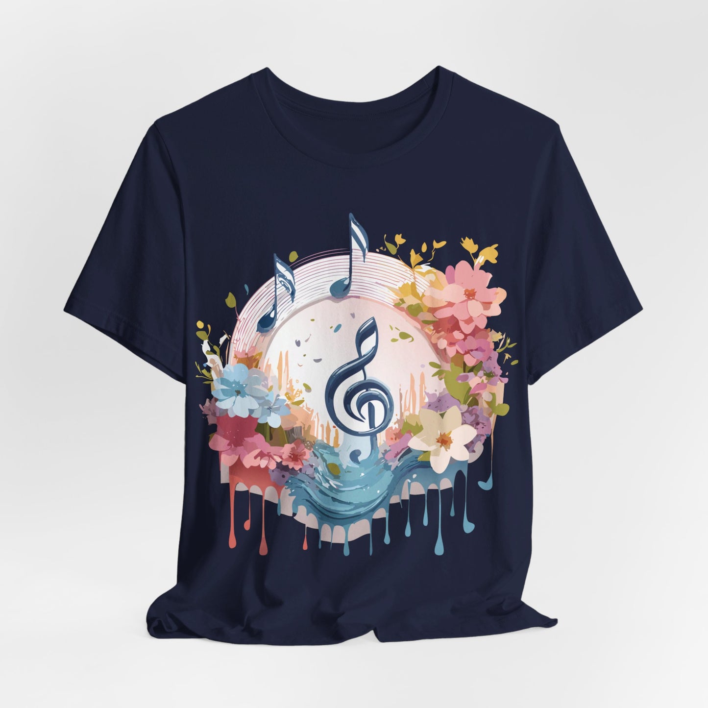 T-shirt en coton naturel - Collection Musique