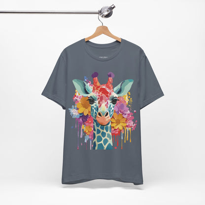 Shirt with Animals | Giraffe Printify