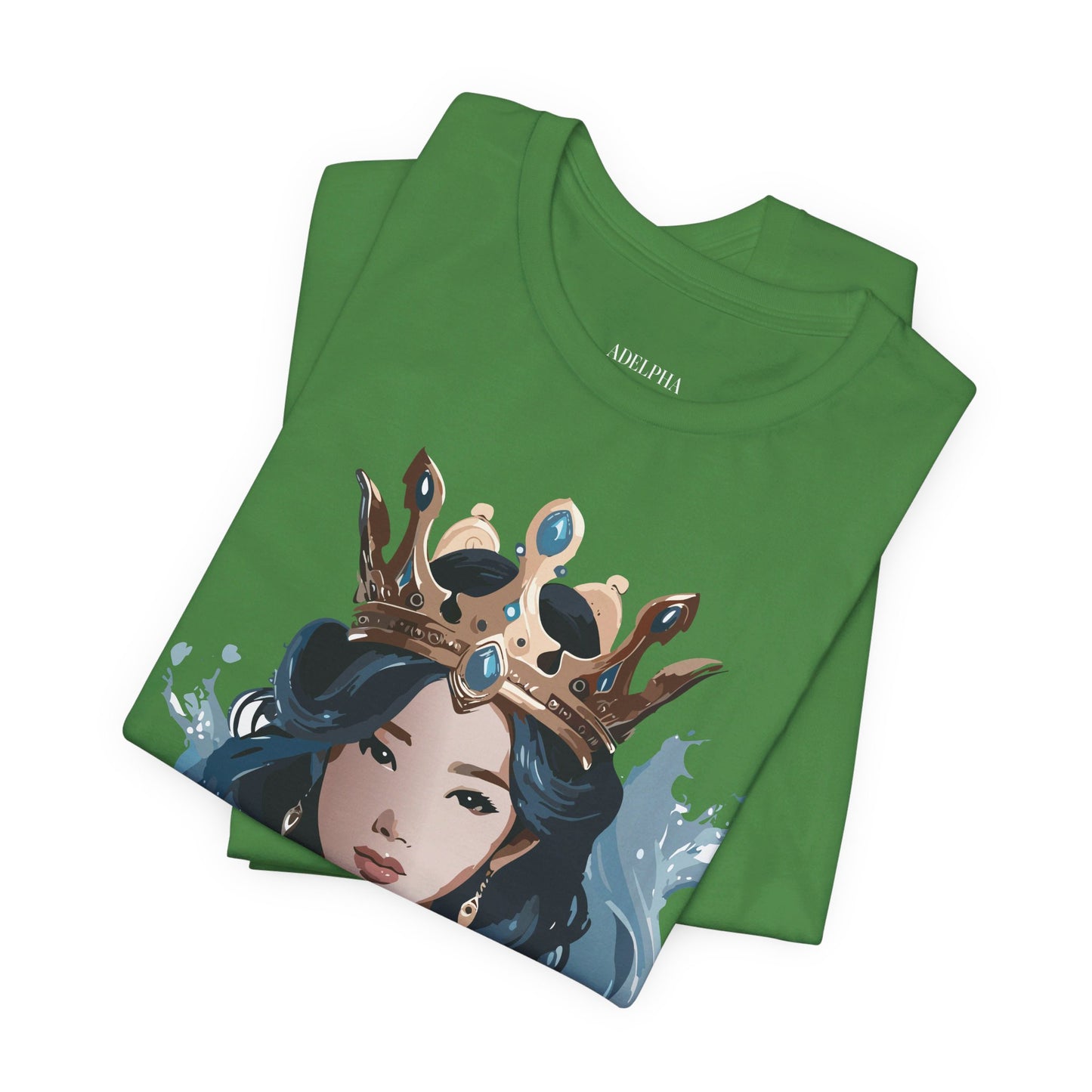 T-Shirt aus natürlicher Baumwolle – Queen Collection