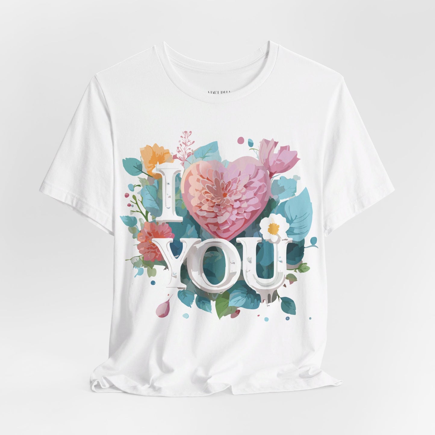 Natural Cotton Tee Shirt - Love story Collection