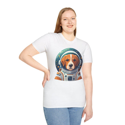 Dog Shirt Unisex Animal Print Tee Softstyle Short Sleeve Tee