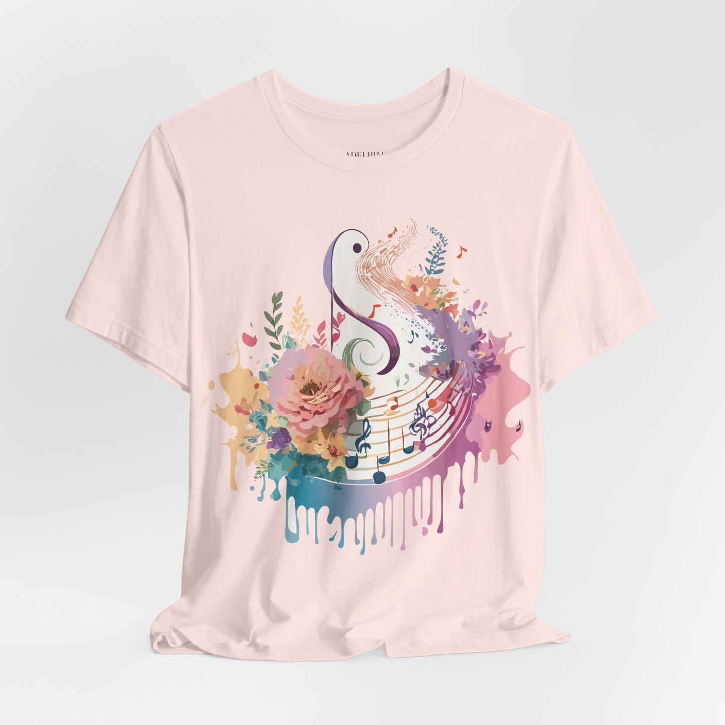 T-shirt en coton naturel - Collection Musique