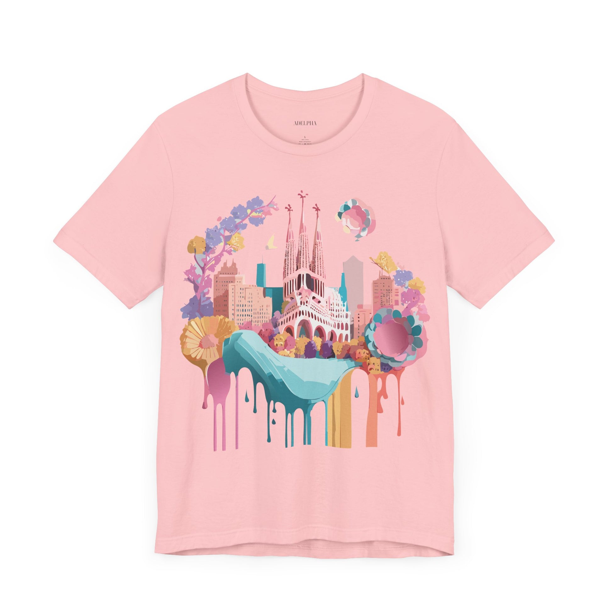 Tourist Shirt, Shirt with Barcelona - ADELPHA