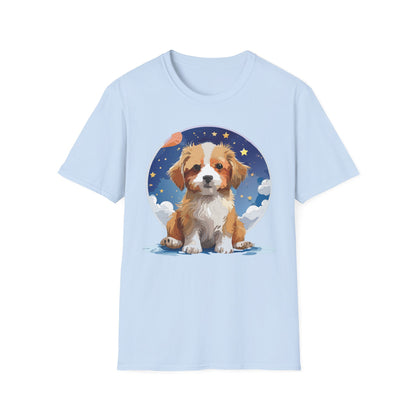 Dog Shirt Unisex Animal Tee Gildan Softstyle 64000 Short Sleeve Comfort