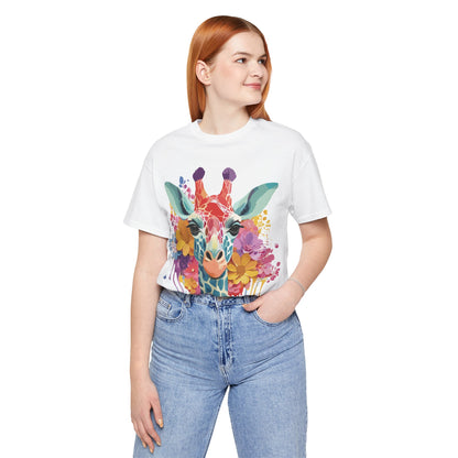 Shirt with Animals | Giraffe Printify