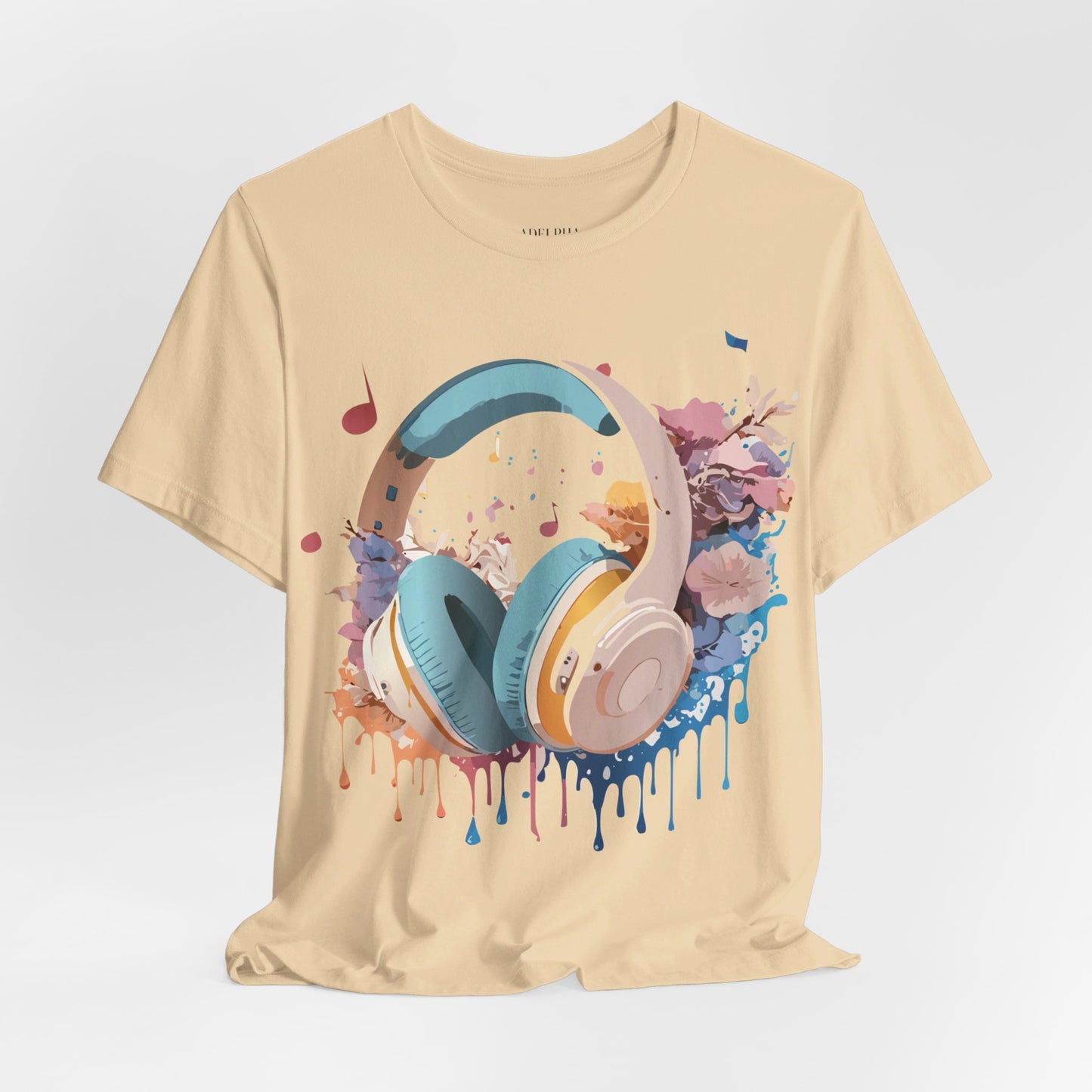 T-shirt en coton naturel - Collection Musique