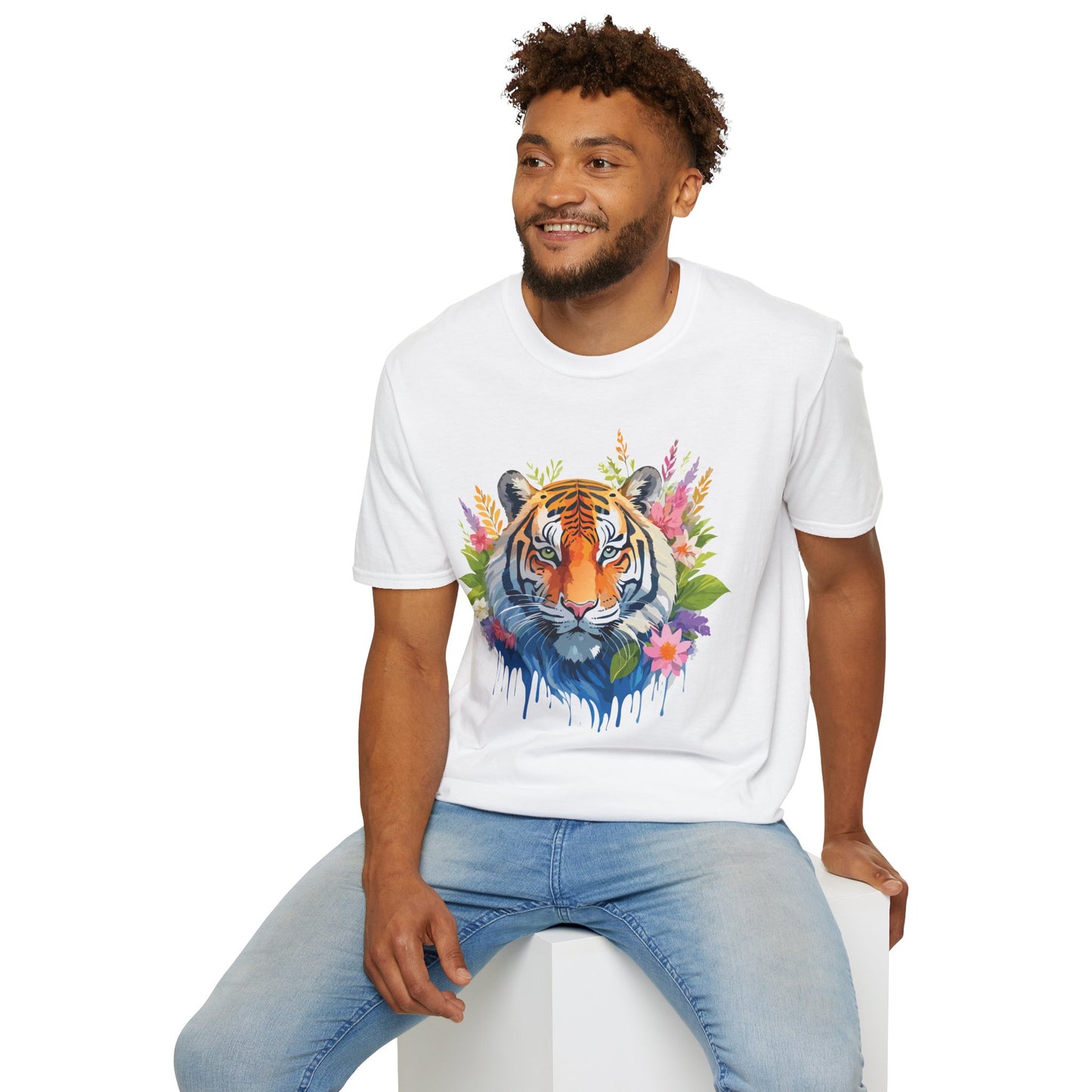Tiger Shirt, Shirt with Tiger, Animal Tee, Shirt with Animals