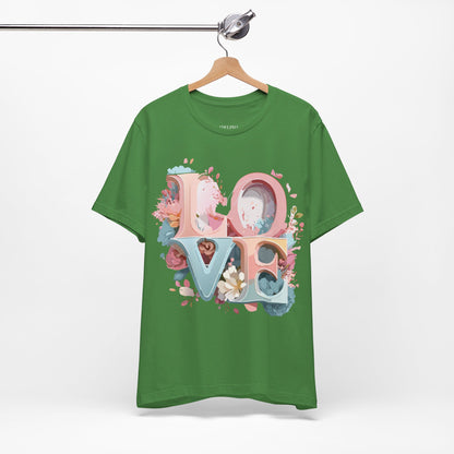 Natural Cotton Tee Shirt - Love Story Collection Printify