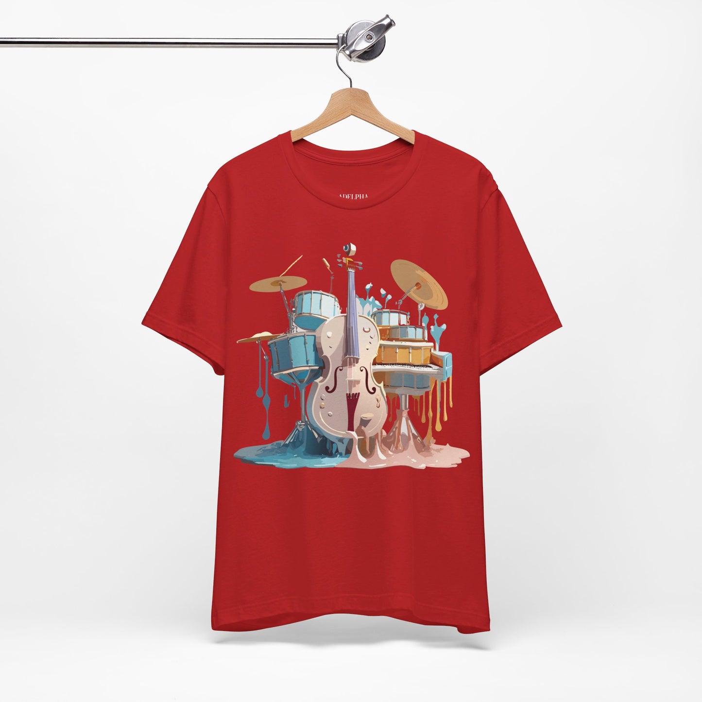 Natural Cotton Tee Shirt - Music Collection