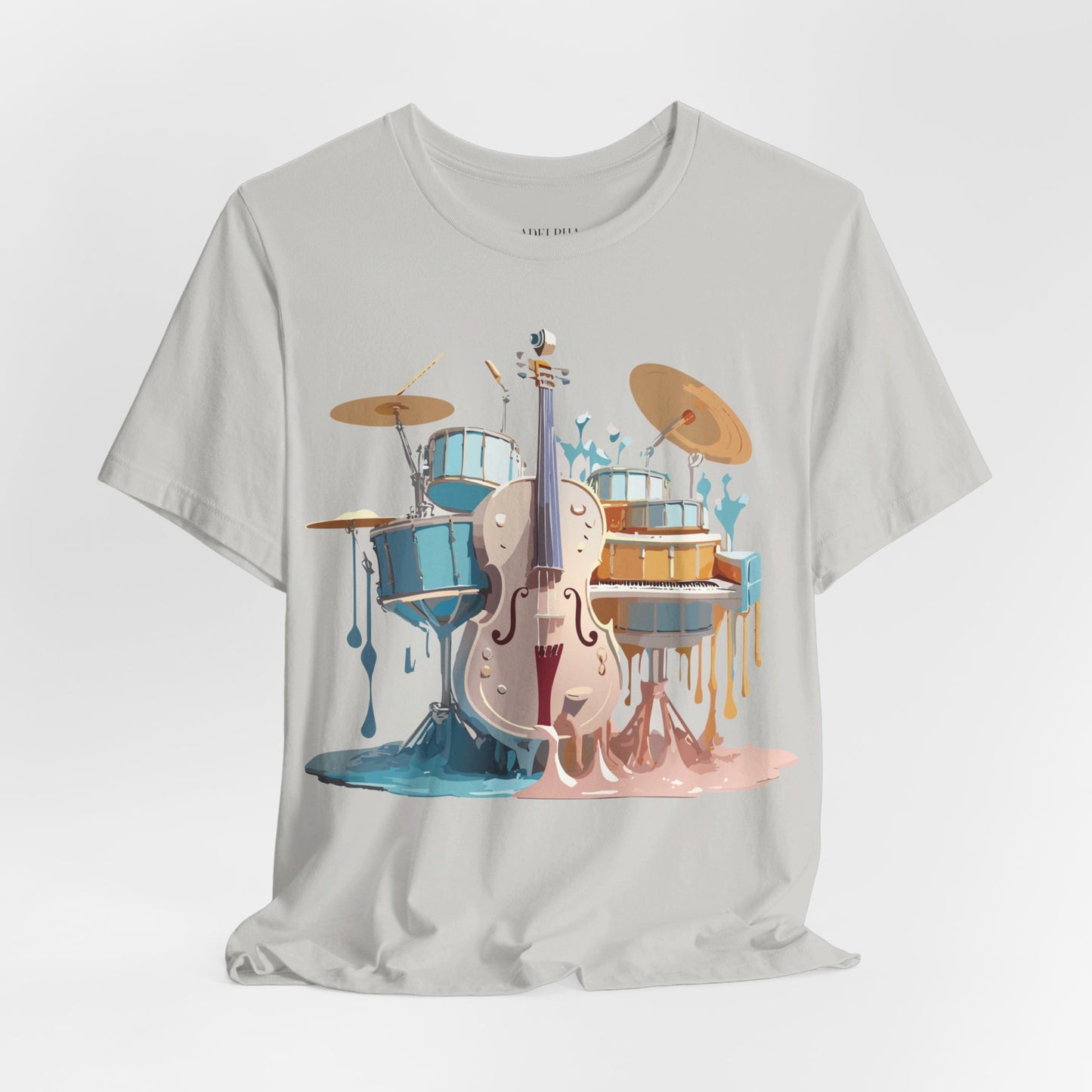 Natural Cotton Tee Shirt - Music collection