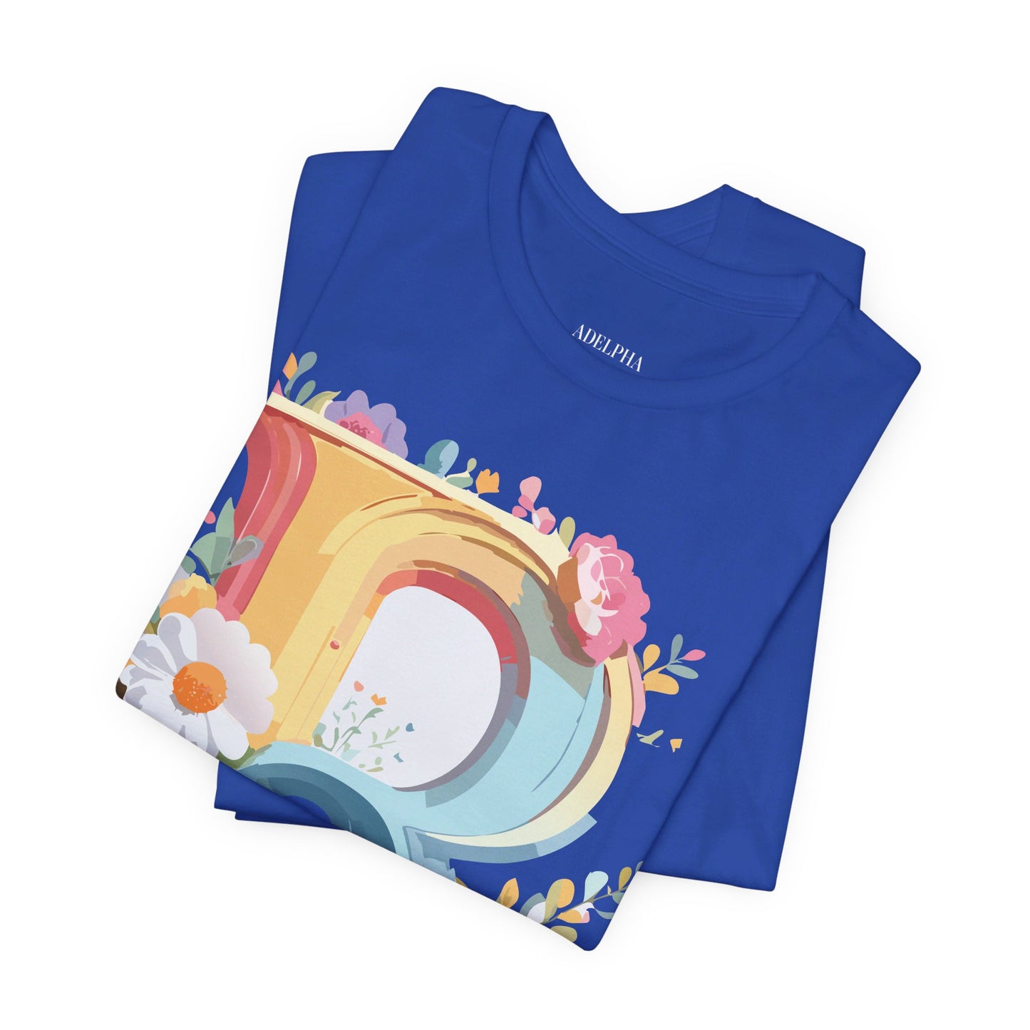 T-shirt en coton naturel - Collection Lettres - R