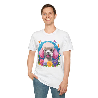 Dog Shirt With Animals Unisex Softstyle Tee 100 Percent Cotton Gildan 64000